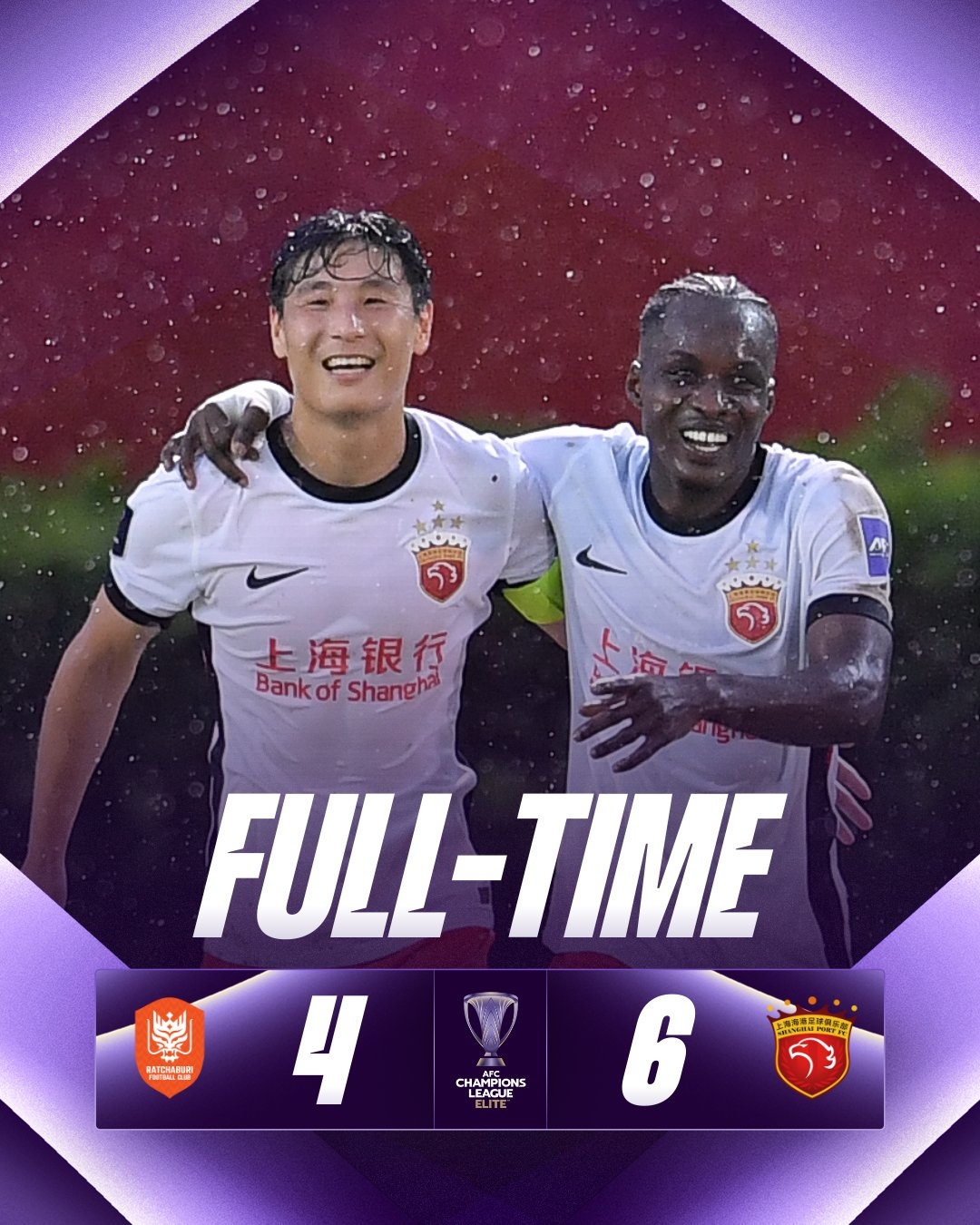 致敬世界杯！海港亚冠4-0领先全场6-4，与世界杯季军赛一模一样